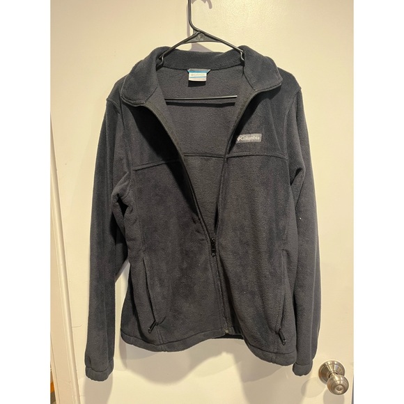 Columbia Fleece Jacket - Black - Men’s small - Picture 2 of 4